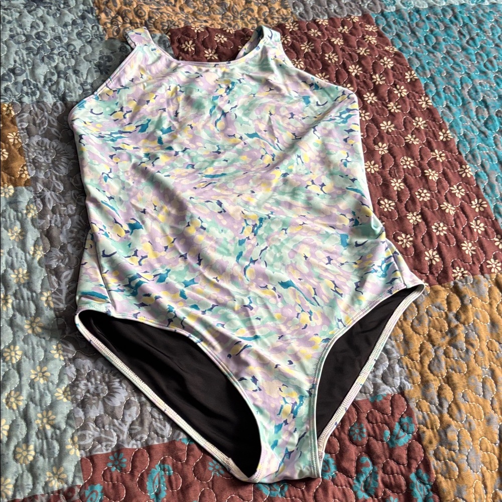 Zella Kids Swim One Piece - Multicolor